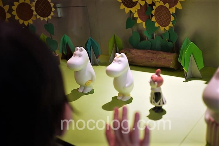 ムーミンのフィギュア