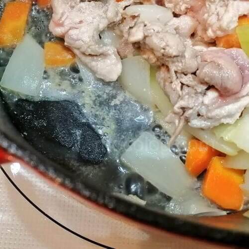 具材から出る水分